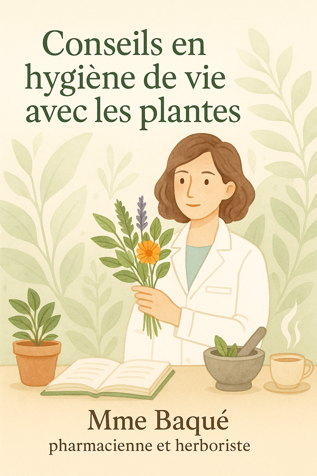 Conseils en Hygiène de vie avec les plantes par Mme Baqué (pharmacienne et herboriste)