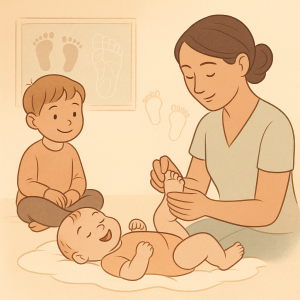 Réflexologie des bébés et enfants à Lyon