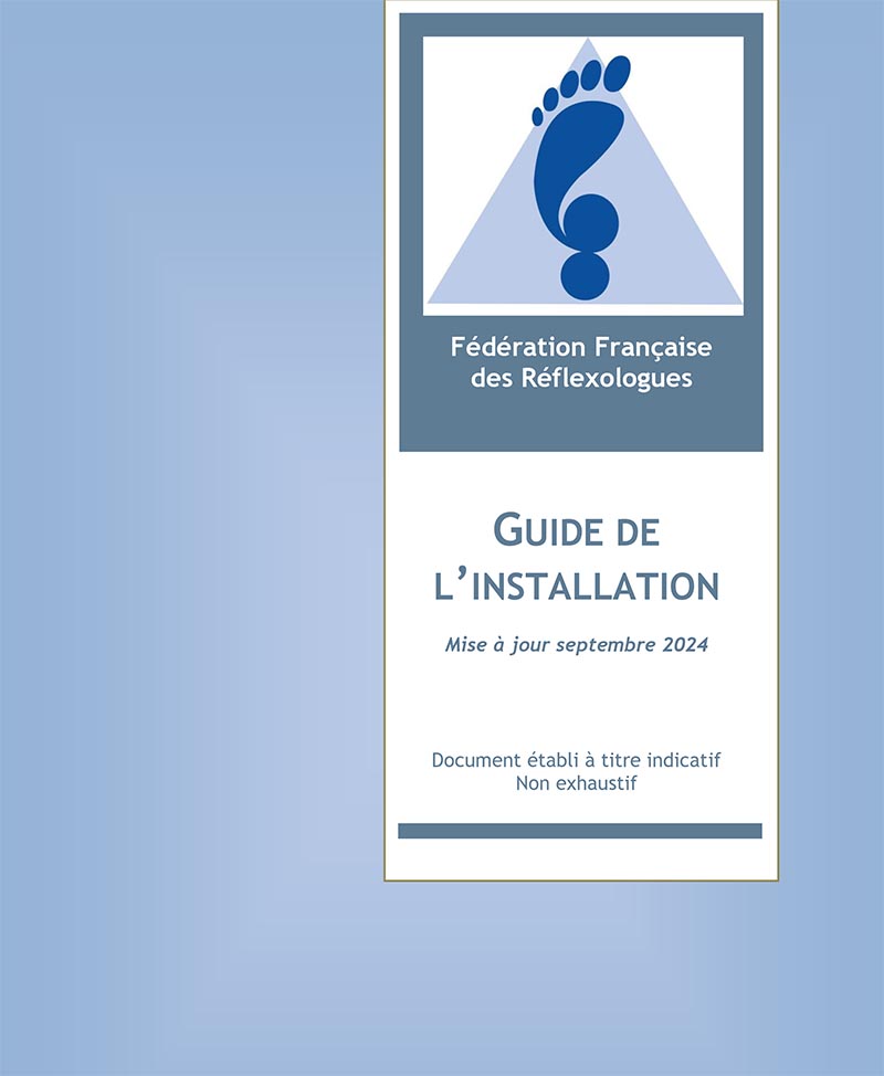 Guide de l’installation FFR reflexologue